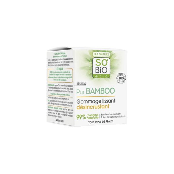 SO BIO Gommage Lissant Desincrustant Tous Types de Peaux 50ml