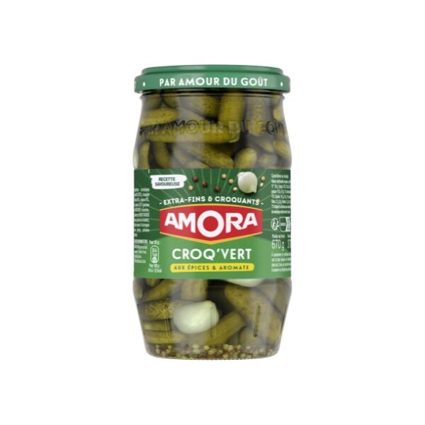 Amora Cornichon 370g