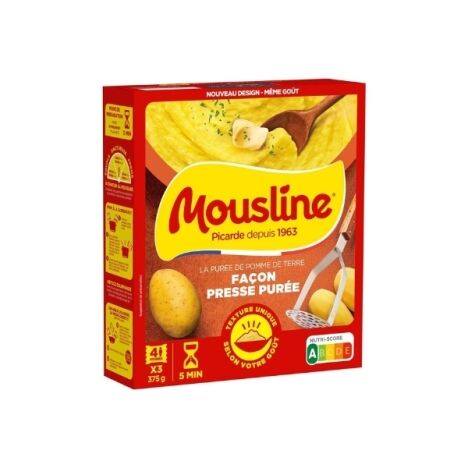 Mousline Anciene Presse Puree 375g
