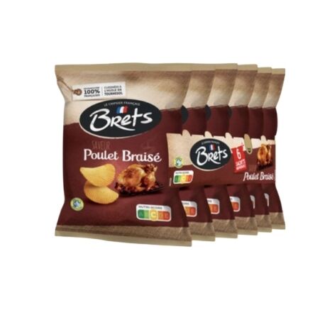 Brets Braised Chicken 6 x 25g