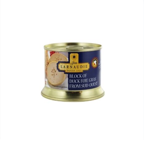 Jean Larnaudie Foie Gras Block Tin 150g 1