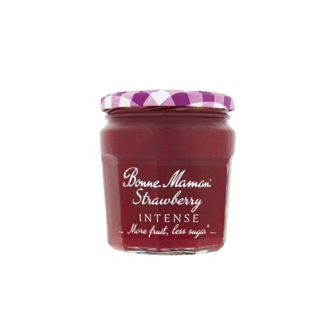 jar of Bonne Maman Intense Strawberry 335g