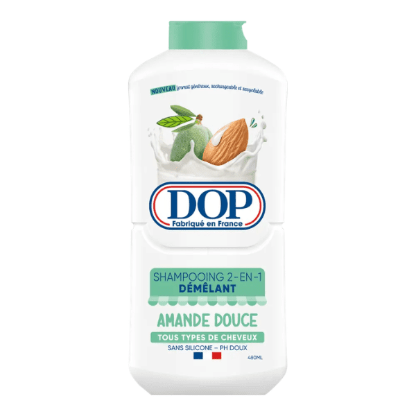DOP 2 in 1 Sweet Almond Shampoo 480ml