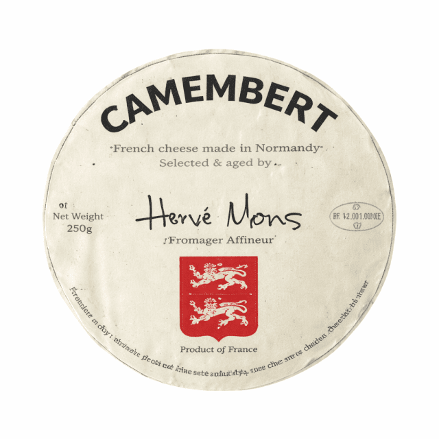 Herve Mons Traditional Camembert 250g