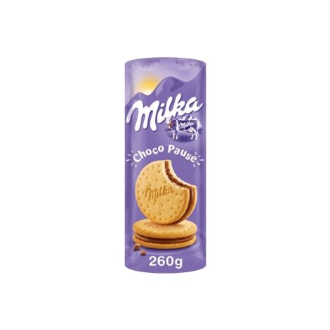 260g pack of Milka Choco Pause biscuits
